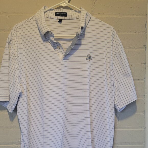 Peter Millar Crown Crafted Performance Polo Shirt - Large - Picture 1 of 5